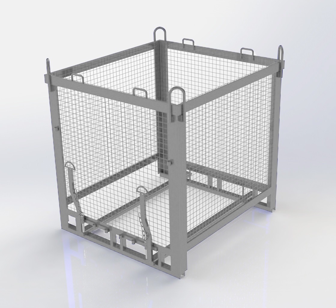 Material Lifting Cage