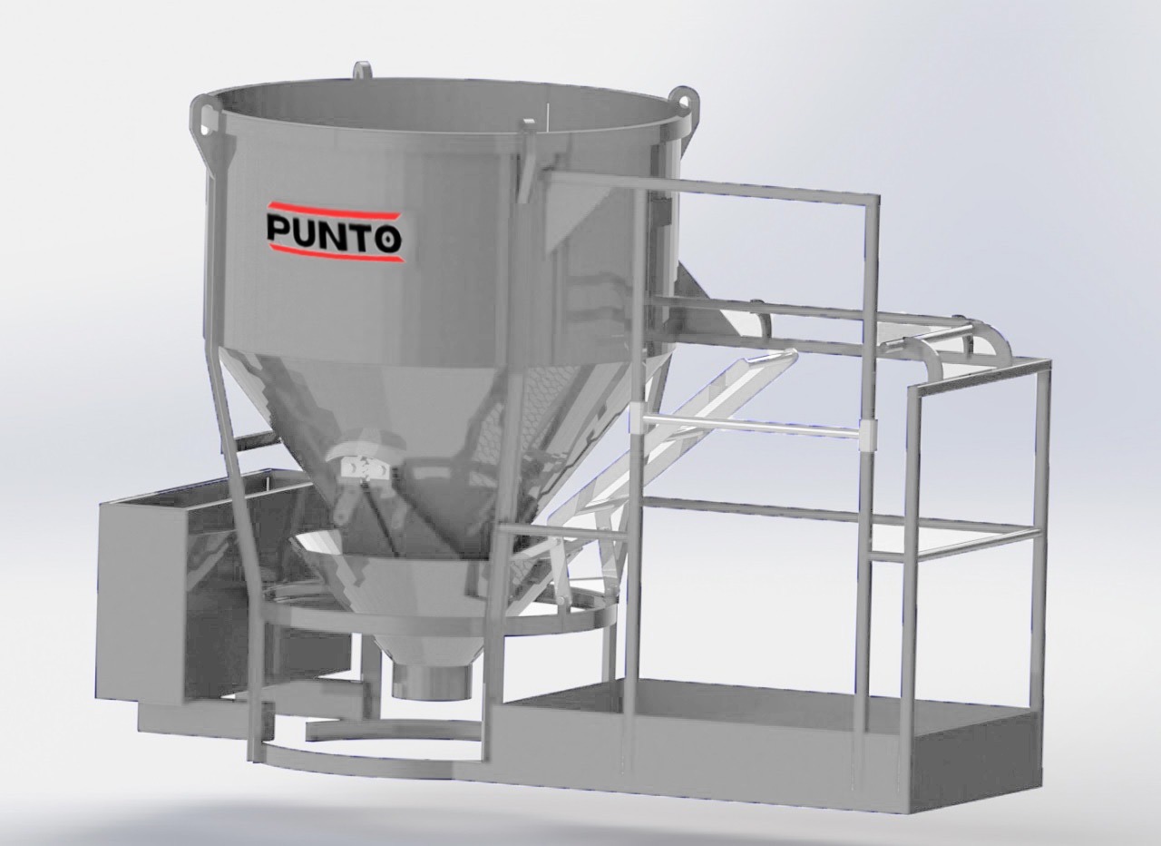 Platform Concrete Bucket